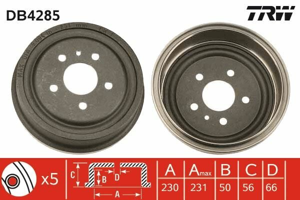 ARKA KAMPANA VECTRA B 1.6-2.0 95-02 - ZAFIRA A 1.6-1.8-2.0 99-05