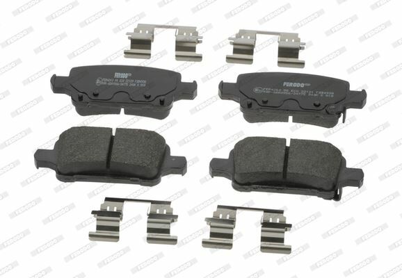 ARKA FREN BALATASI OPEL ASTRA K 1.0-1.4-1.4T-1.6T-1.6 CDTI 16 22 106.5x46.3x16.6