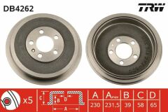 FREN KAMPANASI ARKA ROOMSTER 1.2 TDI-1.4-1.4 TDI-1.6-1.9 TDI 06 OCTAVİA 1.4-1.6-1.9 TDI 96-10