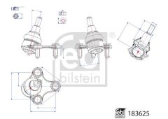 ROTİL CIVATALARA VE SOMUNLARA SAHİP OLAN VW