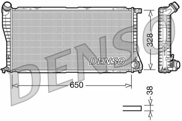 RADİATOR. ENGİNE COOLİNG BMW 5 E39 95-04