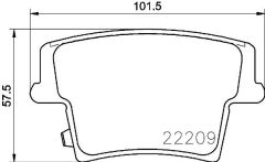 ARKA BALATACHRYSLER 300 C LANCIA THEMA 3.6 3.0D 2011 FTE KIRMIZI KUTU