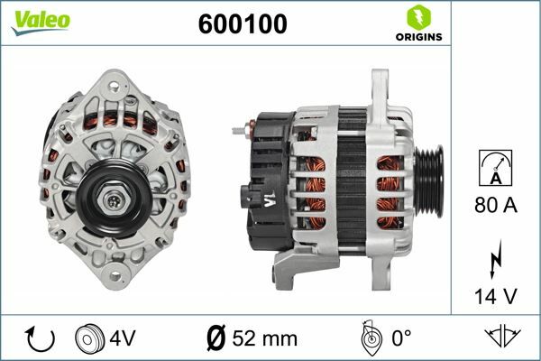 ALTERNATÖR CHEVROLET AVEO-DAEWOO K