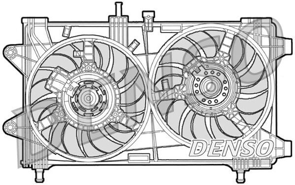 FAN. RADİATOR FIAT PUNTO 99-12