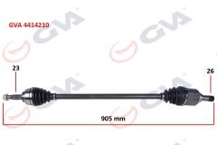 KOMPLE AKS SAĞ SYMBOL-THALIA/LOGAN II 1.5 DCI 12- ABS LI