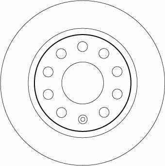 FREN DİSKİ ARKA SKODA OCTAVIA III 12 20 253x10x61.4