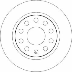 FREN DİSKİ ARKA SKODA OCTAVIA III 12 20 253x10x61.4
