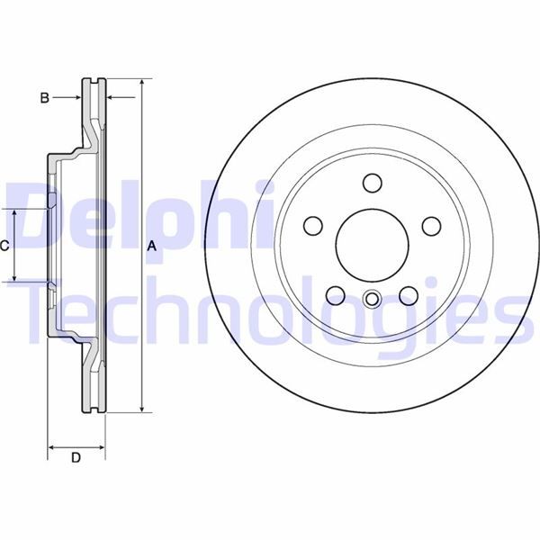 FREN DISKI ARKA BMW F39 F40 F48 F44 F45 F46 MINI F54 F60