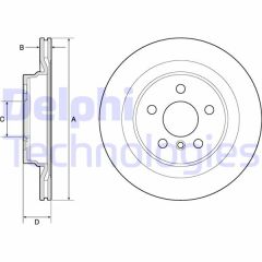 FREN DISKI ARKA BMW F39 F40 F48 F44 F45 F46 MINI F54 F60