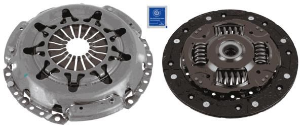 DEBRİYAJ SETİ BASKI DİSK RULMANSIZ FORD FIESTA VI 1.4L TDCI 09- / MAZDA 2 1.4L MZR-CD 08-15