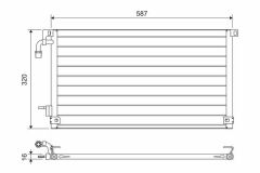 KLİMA KONDENSERİ SAXO 96-03 106 II 05/96 1.1-1.4-1.6-1.5DCI 588x321