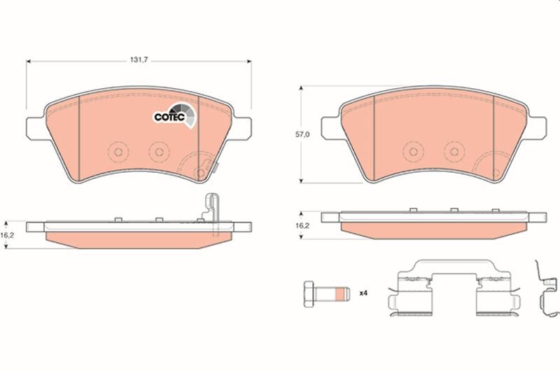 ÖN BALATA KNG III YM 09 -SEDICI 1.6 16V-1.9 D-MTJ 06/06 SUZUKI SX4 6.06