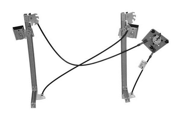 CAM MEKANİZMASI ÖN SOL SEAT IBİZA 08 MOTORSUZ