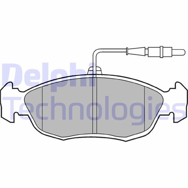 ÖN BALATA FİŞSİZ P306 93-01 XSARA 2.0 16V 97-05 P106-SAXO 1.4-1.6 GDB1322