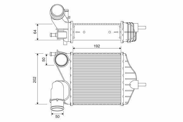 TURBO RADYATÖRÜ FIAT IDEA