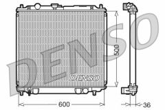 RADİATOR. ENGİNE COOLİNG MITSUBISHI PAJERO II 90-00