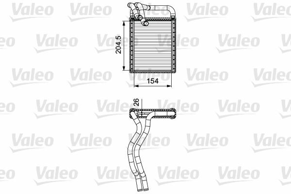 KALORİFER RADYATÖRÜ HYUNDAI İ30 1.4-1.6-2.0-1.6 CRDİ-2.0 CRDİ 10/07-11/11 275x200