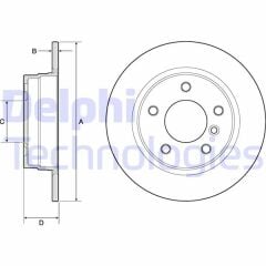 FREN DISKI ARKA BMW E36 91 98 E46 97 05