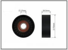 ALTERNATÖR GERGİ RULMANI KÜTÜKLÜ C4-C5-C8-JUMPY-307-308-407-508-607-608-EXPERT-FOCUS 2.0HDI-2.0TDI