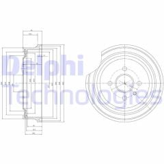 ARKA KAMPANA ASTRA G 98 09 COMBO C 01 11 ASTRA F SW 91 98 230x265x57x69x4DL 93189219