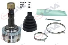 AKS KAFASI DIŞ ÖN CORSA C-COMBO 1.3 CDTI-1.7DTI 00-06 ABS Lİ 29 DİŞ 22x28x52 150mm