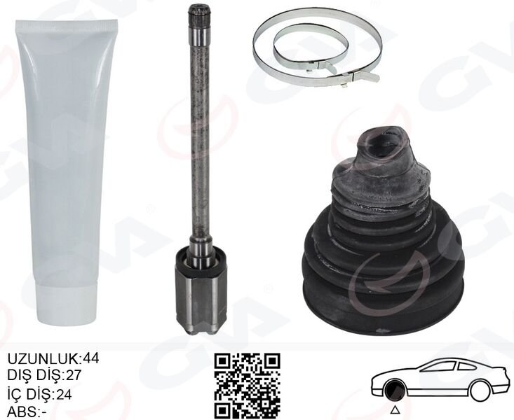 AKS MILI ÖN SAĞ BMW E60 E90 E92 E84 501MM