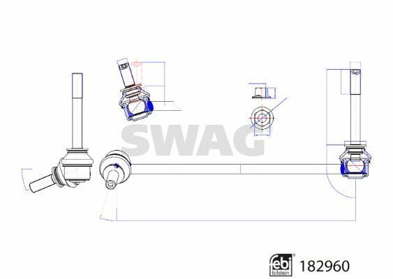 Z ROT DİREKSİYON VE ASKI BMW FEBI 182960