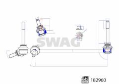 Z ROT DİREKSİYON VE ASKI BMW FEBI 182960