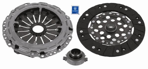 DEBRİYAJ SETİ PEUGEOT P406-P607-P806-EXPERT CITROEN C5-C8-EVASION-JUMPY-FIAT SCUDO-ULYSSE 2.0 HDI- 2.0 JTD DW10ATED-DW10ATED4