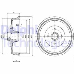 FREN KAMPANASI ARKA SEAT INCA / VW CADDY 96 01/04