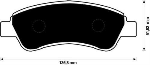 ÖN FREN BALATASI CORSA F 19 CROSSLAND 17 C2 03 C3 09 AIRCROSS 17 C4 04 C-ELYSEE 12 XSARA 96 BERLINGO 96 PARTNER 96 206 00 207 07 208 12 301 12 307 00 2008 13 1007 05 DS3 15