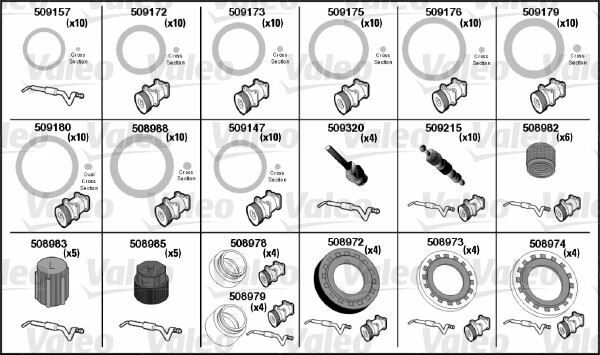 KLİMA TAMİR TAKIMI OPEL / VAUXHALL