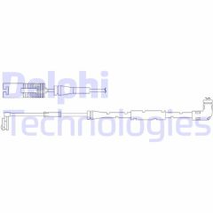 ÖN BALATA FİŞİ İKAZ KABLOSU LANDROVER RANGEROVER III 09-12