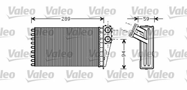 x KALORİFER RADYATÖRÜ 307 00 249x141x42