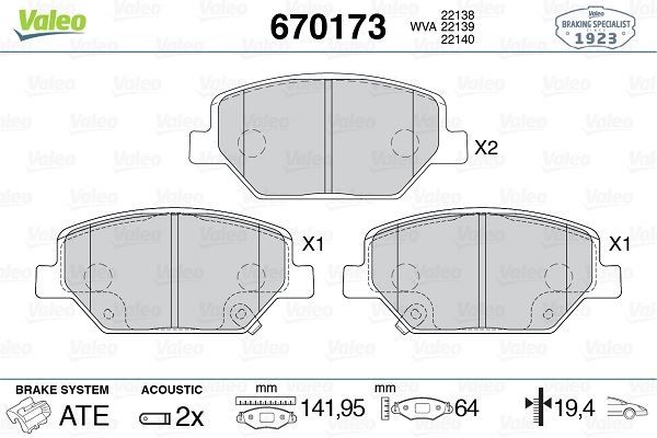 ÖN FREN BALATASI OPEL INSIGNIA B 18 17 İNÇ JANT