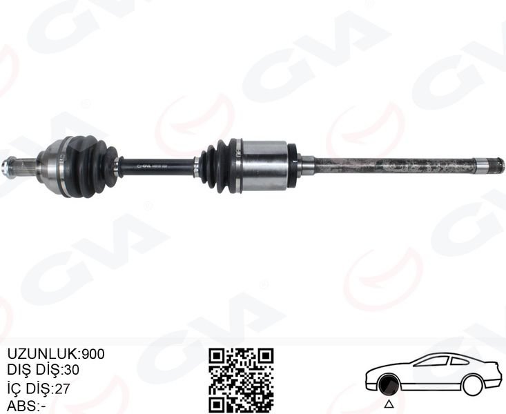 KOMPLE AKS ÖN SAĞ BMW E46 XD Xİ 900MM