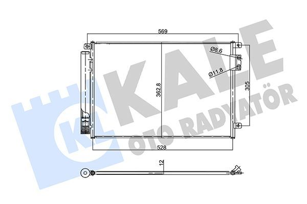 KONDENSER AL/BRZ FIAT 500-500 C 0.9 TWINAIR 13 KURUTUCULU