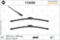 SWF VisioFlex Flat Blade X2 600 500 mm BMW X2 11/17