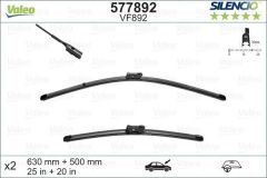 SİLECEK Silencio X-TRM Flat Blade VM892 X2 630 500 mm VOLVO S90 V90 XC90 03/2015 PORSCHE TAYCAN 2019 AUDI A6 A7 A8 Q3 Q5 Q8