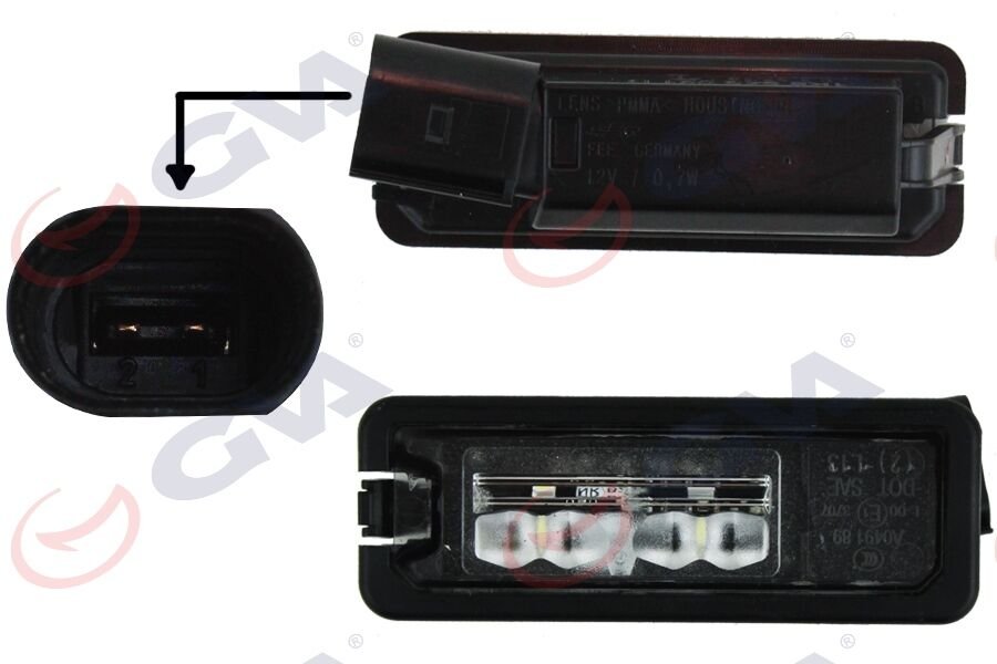 PLAKA LAMBASI LEDLİ VW.SEAT.SKODA.AUDI TÜM MODELLER 2004