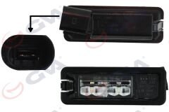 PLAKA LAMBASI LEDLİ VW.SEAT.SKODA.AUDI TÜM MODELLER 2004