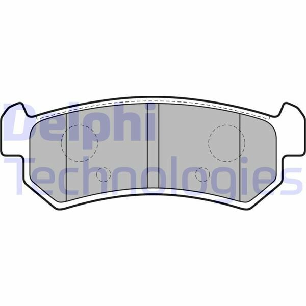 FREN BALATASI ARKA CHEVROLET AVEO. KALOS. LACETTİ. NUBİRA / DAEWOO KALOS. LACETTİ. NUBİRA 06/03