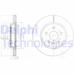 ARKA FREN AYNASI INSIGNIA A 08 SAAB 9-5 YS3G 10 17 JANT-18 JANT 315x22.9x5DLxHAVALI