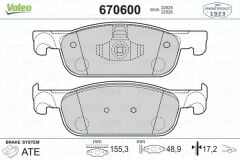 ÖN FREN BALATASI RENAULT CLIO IV 12 SYMBOL III 13 DACIA SANDERO II 13 LOGAN MCV II 14 LOGAN II 13 0.9TCe 1.0SCe 1.2 1.2TCe 1.5dCi 1.6