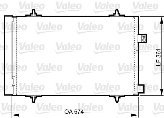 KLİMA KONDENSERİ RADYATÖRÜ PEUGEOT P508 10 CITROEN C5 10 1.6 HDI DV6 THP-VTI EP6