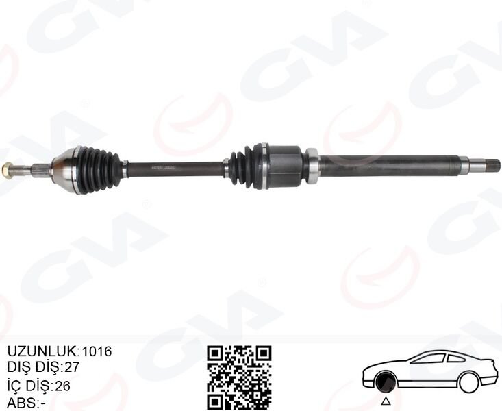 ÖN AKS KOMPLE SAĞ FORD YENI MONDEO V 1.5 TDCi 14