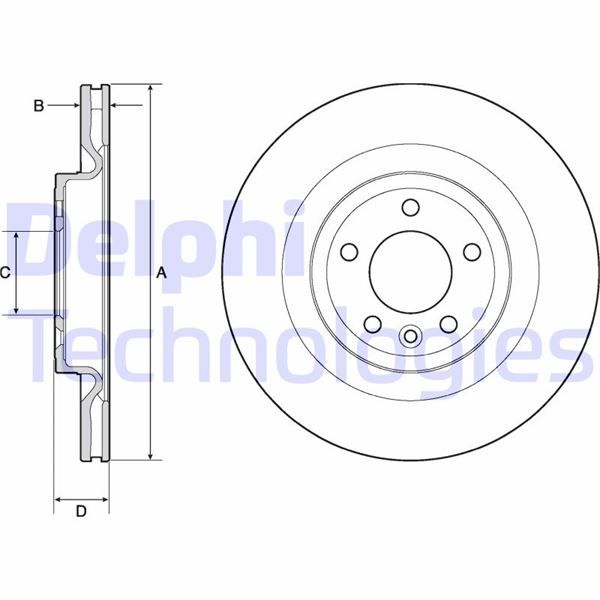 FREN DİSKİ TEKLİ PAKET - BOYALI. DELİKLİ ARKA LAND ROVER DISCOVERY. RANGE ROVER. RANGE ROVER SPORT 08/2012