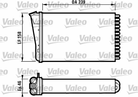 KALORİFER RADYATÖRÜ OMEGA B 182x250x42