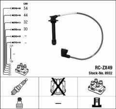 BUJİ KABLOSU MAZDA 626 2.0L FS GF 98-01 RC-ZX49