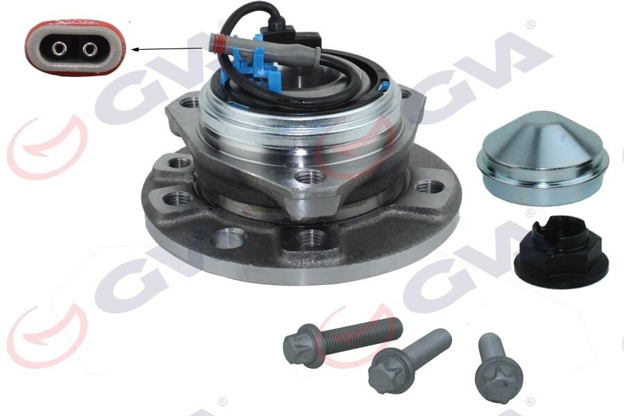 ÖN TEKER PORYASI RULMANLI ASTRA H-ZAFIRA 1.3CDTI-1.4-1.61.7CDTI-1.9CDTI 04 5 DELİK 25.4x137x109